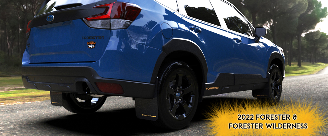 Forester Wilderness Mud Flaps Now Available