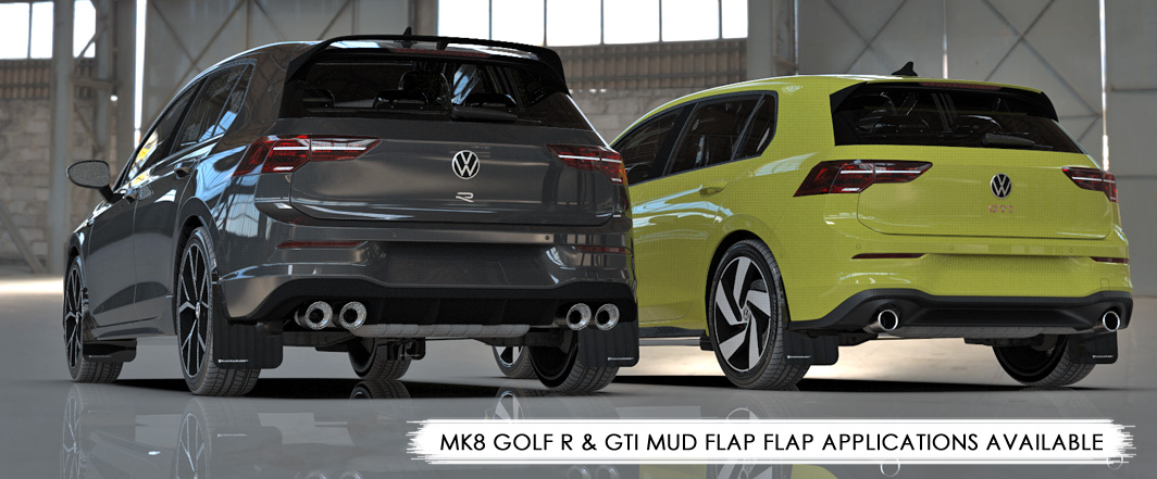2022 Golf GTI & Golf R Mud Flaps Now Available