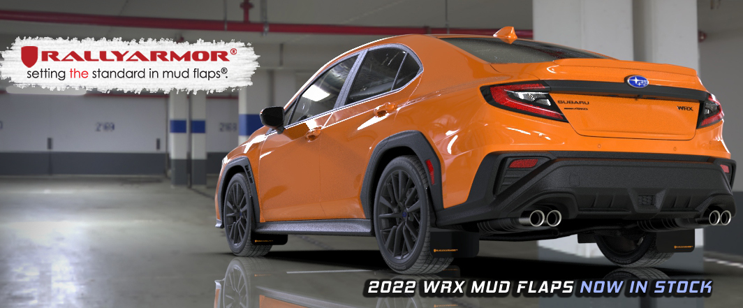 2022 WRX Mud Flaps Now Available