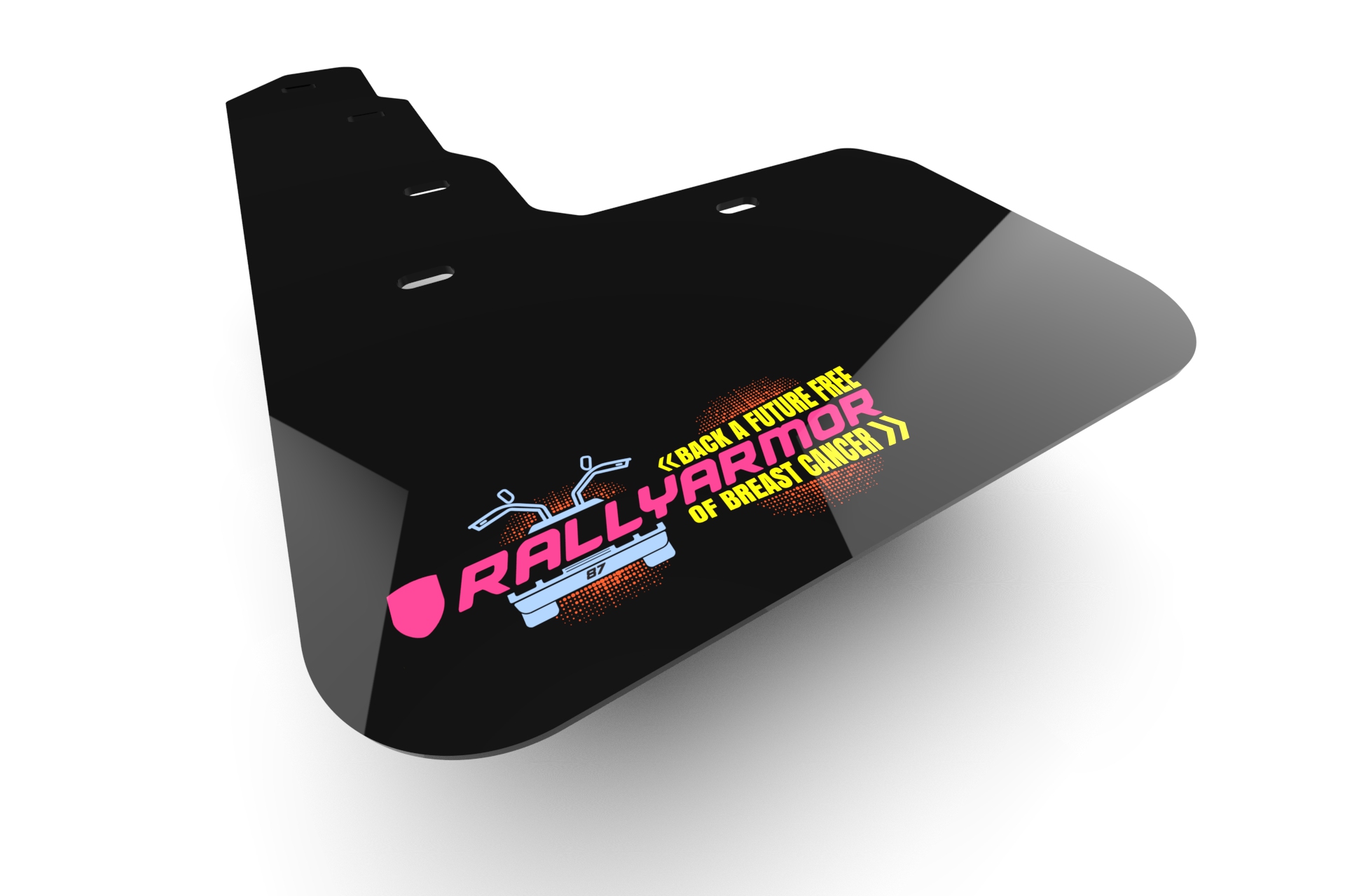 2020-25 Ford Puma ST Black Mud Flap BCE Logo