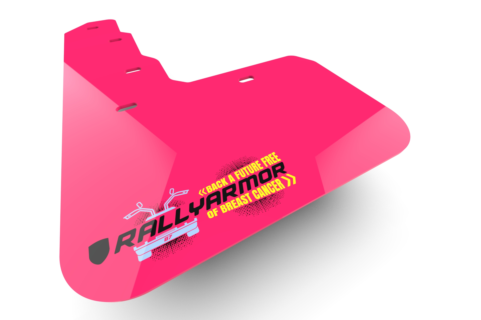 2024 Hyundai Kona & Kona EV Pink Mud Flap BCE Logo